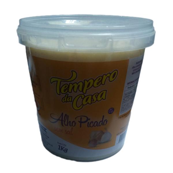 ALHO PICADO SEM SAL TEMPERO DA CASA 1KG
