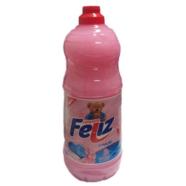 AMACIANTE FELIZ  ROSA EMOCAO 2L
