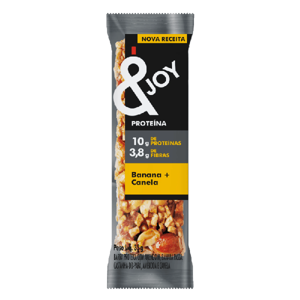 BARRA CEREAL &JOY BANANA E CANELA 35G