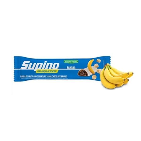 BARRA DE BANANA/CHOCOLATE SUPINO ZERO 24G