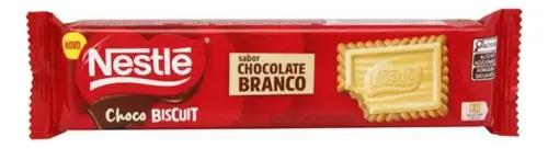 BISCOITO CHOCO BISCUIT CHOCOLATE BRANCO NESTLE 78G