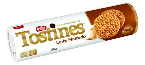 BISCOITO TOSTINE NESTLE LEITE MALTADO 160G