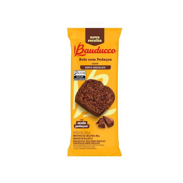 BOLO BAUDUCCO DUPLO CHOCOLATE 200G