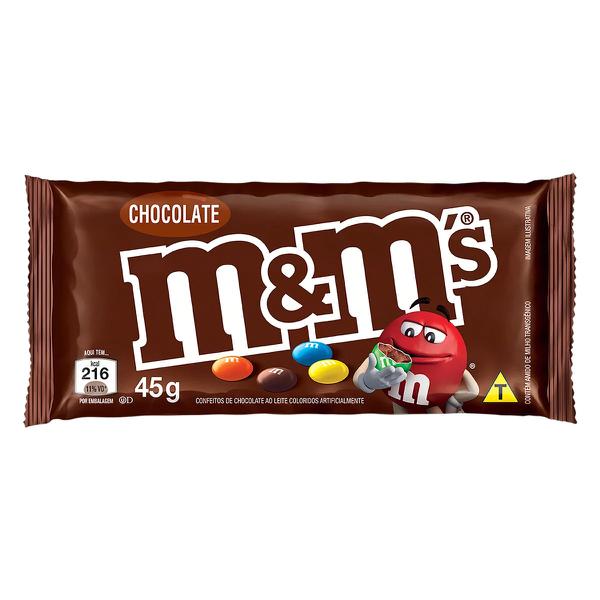 CHOCOLATE M&MS CHOCOLATE AO LEITE 40G