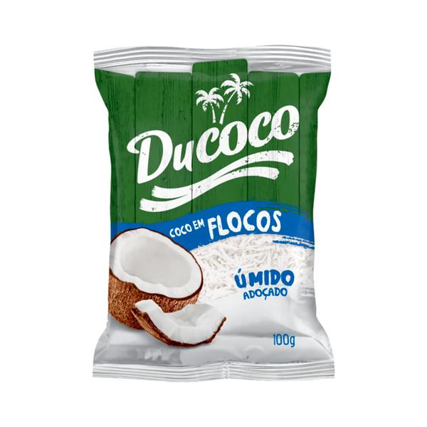 FLOCOS DE COCO UMIDO ADOCADO DIKOKO 100G
