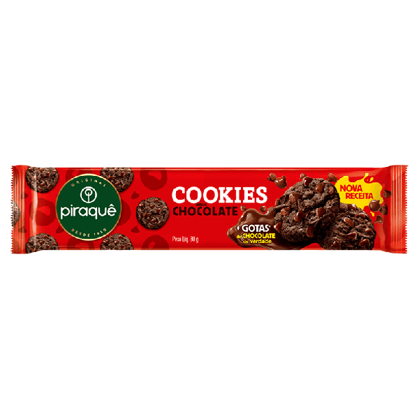 COOKIES PIRAQUE CHOCOLATE 80G