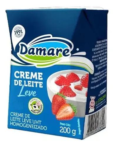 CREME DE LEITE DAMARE LEVE 200G