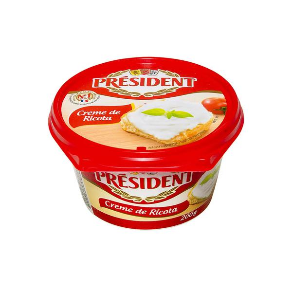 CREME DE RICOTA PRESIDENT PT 200G
