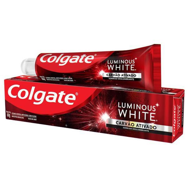 CREME DENTAL COLGATE LUMINOUS CARVAO 60G