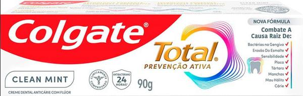 CREME DENTAL COLGATE TOTAL PREVENCION ACTIVA 90G