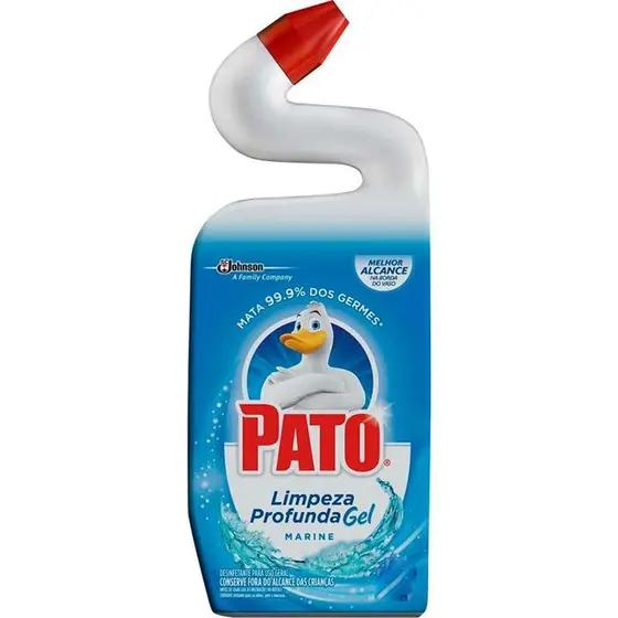 DESINFETANTE PATO LIMPEZA PROFUNDA GEL MARINE 750ML
