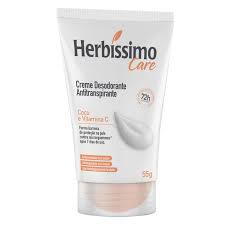 DESODORANTE HERBISSIMO BISNAGA COCO E VITAMINA C 55G