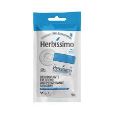 DESODORANTE HERBISSIMO CREME SENSITIVE REFIL 45G