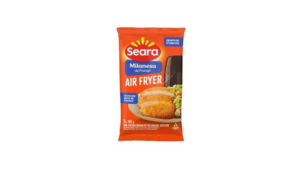 EMPANADO DE FRANGO A MILANESA AIR FRYER SEARA 100G