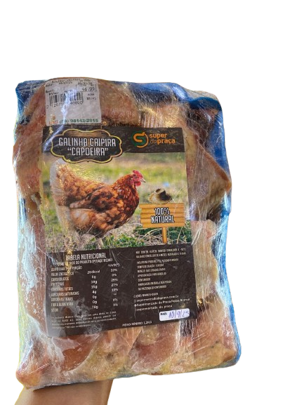 GALINHA CAIPIRA MEDIA DA CASA 1KG