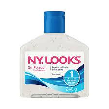 GEL NY LOOKS FIXACAO 4 AZUL 240G