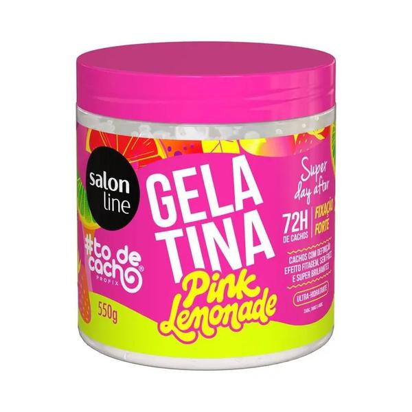 GELATINA CAPILAR PINK LEMONADE SALON LINE 550G