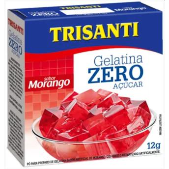 GELATINA ZERO TRISANI MORANGO 12G