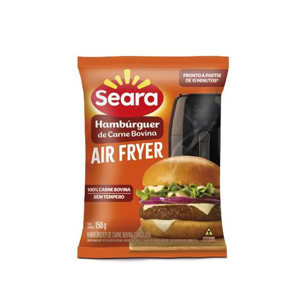 HAMBURGUER DE CARNE BOVINA AIR FRYER SEARA 150G