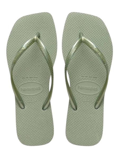 HAVAIANA SLIM SQUARE SMOKE GREEN 37/38
