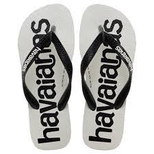 HAVAIANA TOP LOGOMANIA2 BRANCO/PRETO/BRANCO 35/36