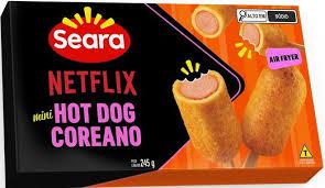 HOT DOG COREANO NETFLIX AIR FRYER SEARA  245G