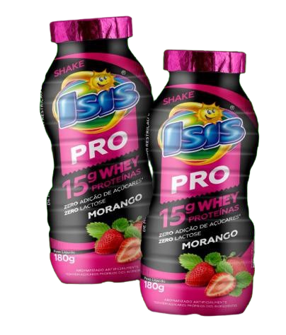 IOGURTE ISIS PRO WHEY MORANGO 180G