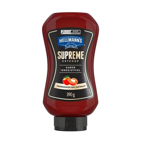 KETCHUP HELLMANNS SUPREME 390G
