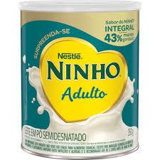 LEITE EM PO NINHO ADULTO SEMIDESNATADO LATA 350G