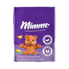 LENCOS MIMMO FOLHA TRIPLA C/8