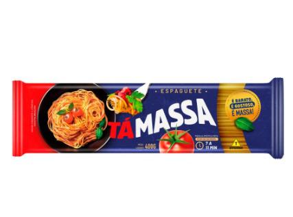 MACARRAO ESPAGUETE TA MASSA 400G