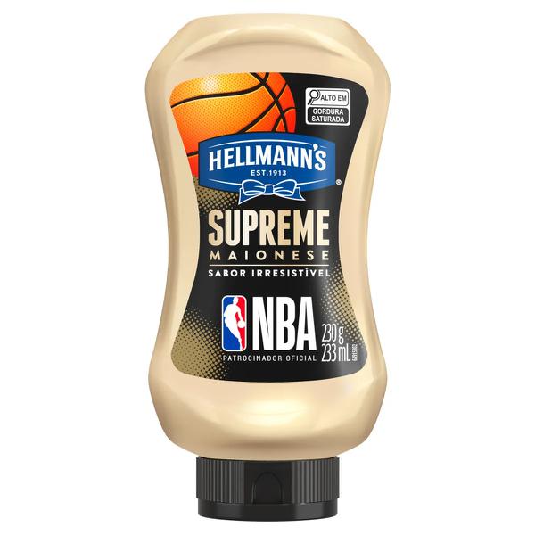 MAIONESE HELLMANNS SUPREME SQUEEZE 230G