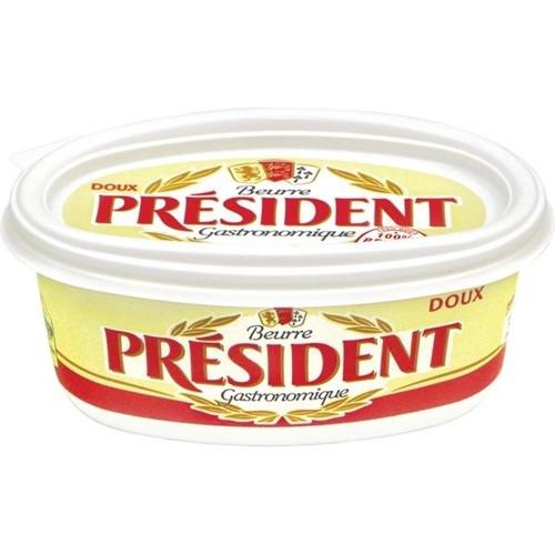 MANTEIGA PRESIDENT COM SAL POTE 200G