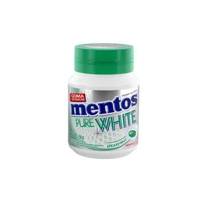 MENTOS PURE WHITE SPEARMINT 56G