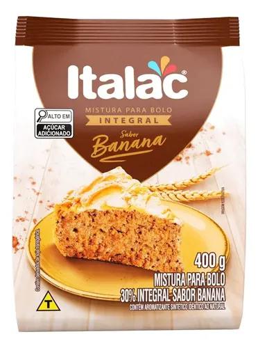 MISTURA PARA BOLO INTEGRAL ITALAC BANANA  400G