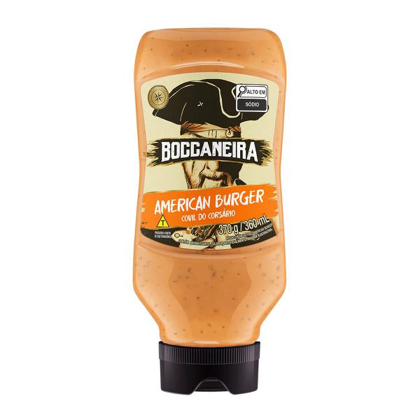 MOLHO AMERICAN BURGUER BOCCANEIRA 370G