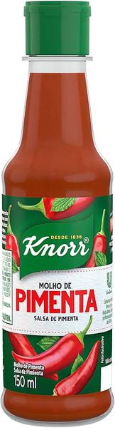 MOLHO DE PIMENTA KNORR 150ML