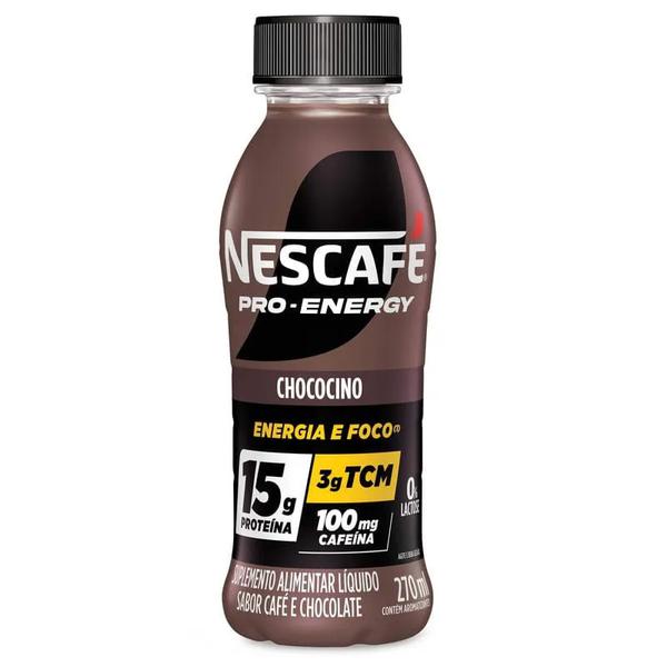 NESCAFE CAPPUCCINO CHOCOLATE COM PROTEINA 270ML