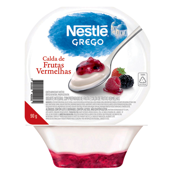 NESTLE GREGO FRUTAS VERMELHA C/ CALDAS 90G