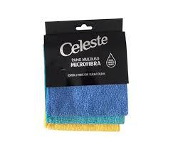 PANO MULTIUSO MICROFIBRA CELESTE 30X30 C/03 UND