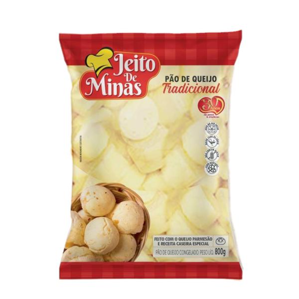 PAO DE QUEIJO JEITO DE MINAS 800G