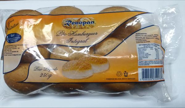 PAO HAMBURGUER INTEGRAL RENOPAN 250G