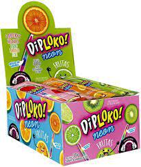 PIRULITO DIP LOKO FRUTAS NEON 10G