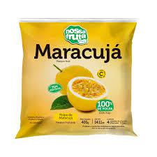 POLPA DE MARACUJA NOSSA FRUTA 400G