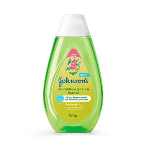 SABONETE JOHNSONS LIQUIDO LAVANDA 200ML