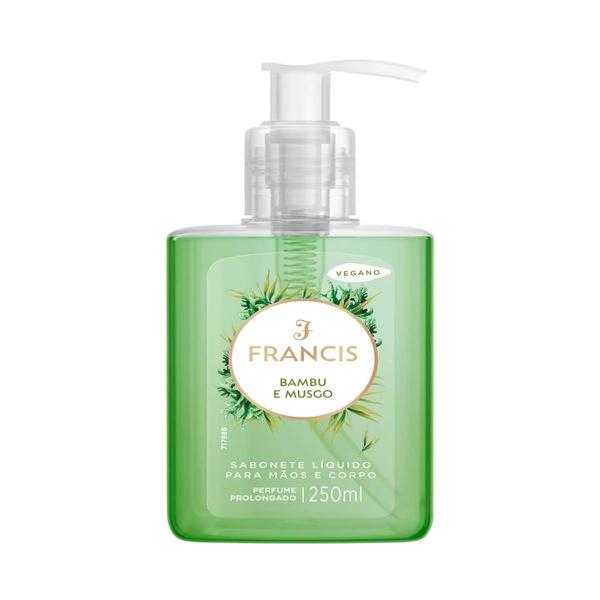 SABONETE LIQUIDO FRANCIS BAMBU E MUSGO REFIL 250ML