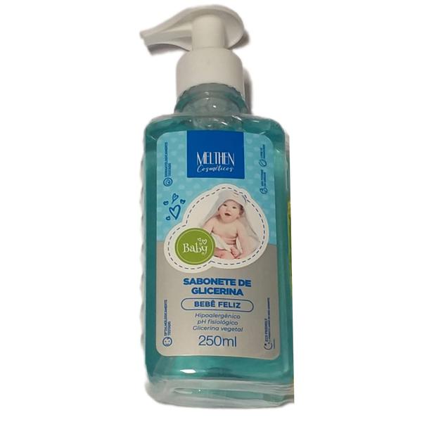 SABONETE LIQUIDO MELTHEN BABY BEBE FELIZ 250ML
