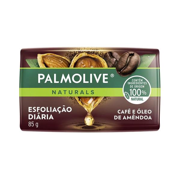 SABONETE PALMOLIVE CAFÉ E OLEO DE AMENDOA 85G
