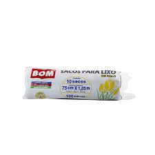 SACO PARA LIXO BOM ROLO 100L C 05