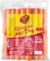 SALSICHA HOT DOG AVIVAR KG